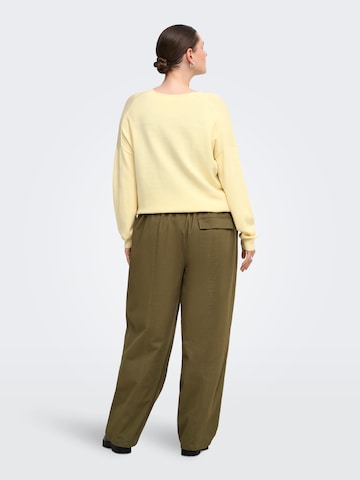 ONLY Carmakoma - Barrel Pantalón cargo 'CARINA ' en verde