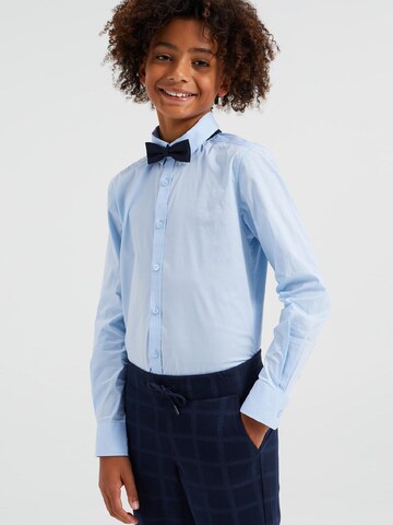 Coupe regular Chemise WE Fashion en bleu : devant