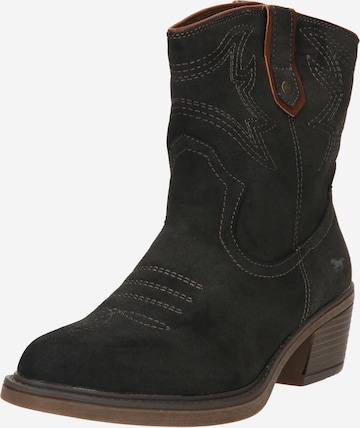 MUSTANG Ankle Boots 'Western' in Grey: front