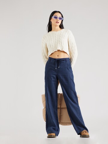 ESPRIT Wide Leg Housut värissä sininen