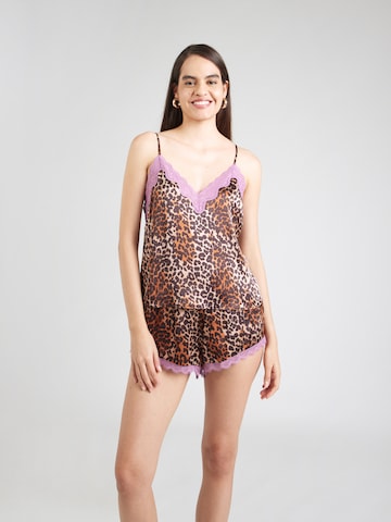 Chemise de nuit LOVE Stories en marron