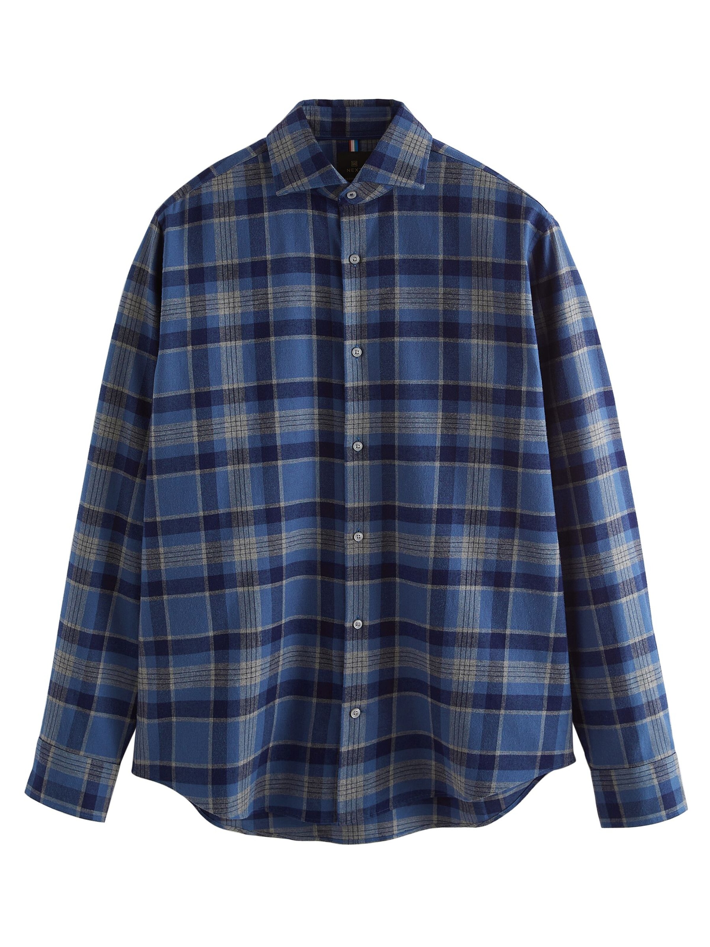 Next Regular fit Πουκάμισο σε μπλε: μπροστά