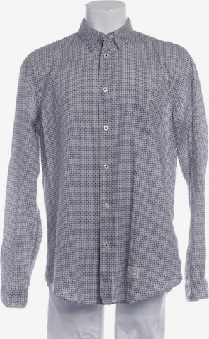 Marc O'Polo Button Up Shirt in XL in Purple: front