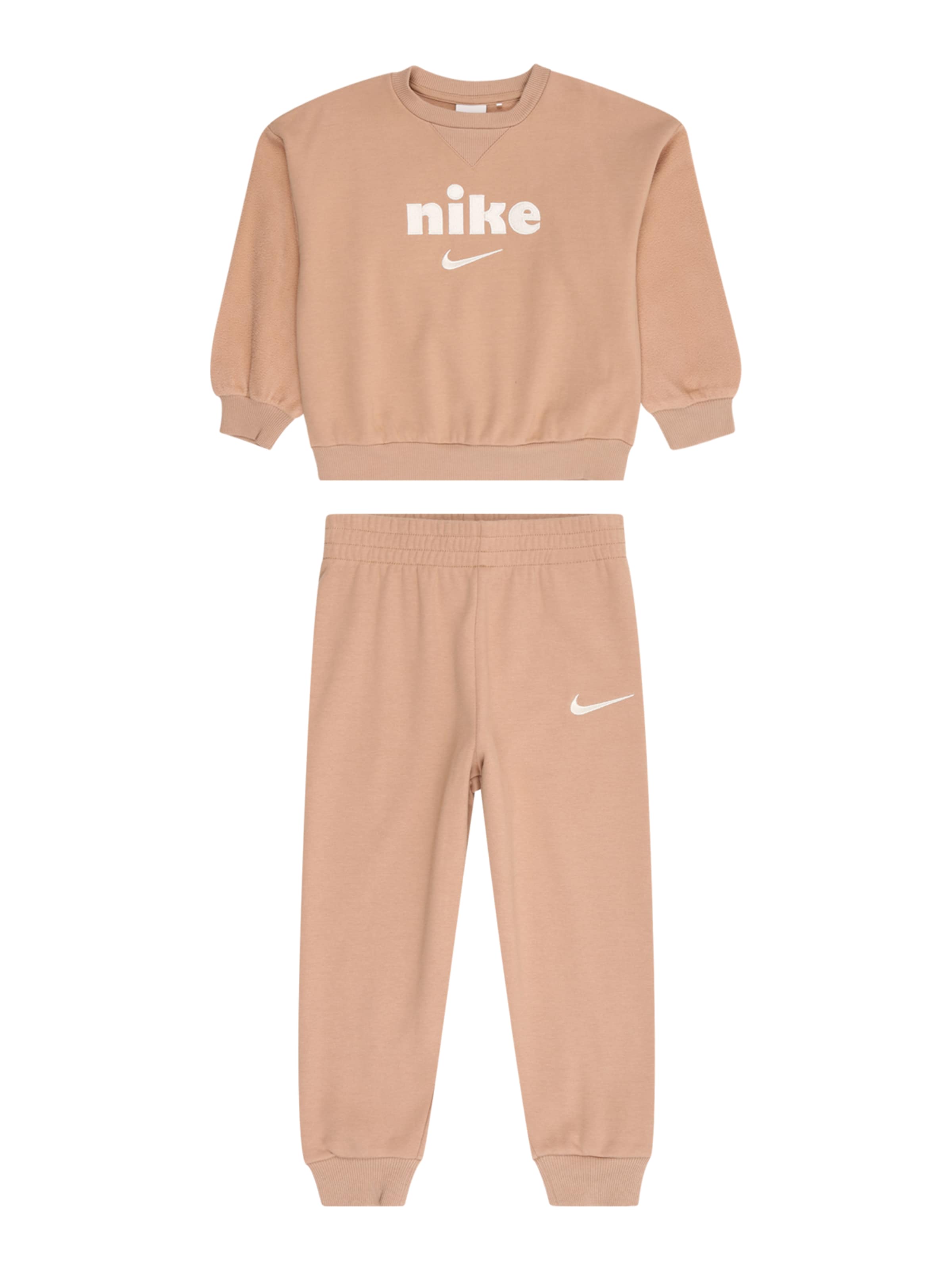 Nike Sportswear Trenirka za tek | bež barva: sprednja stran