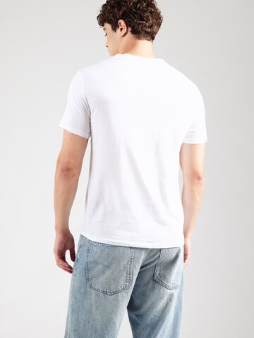 MUSTANG T-Shirt 'Austin' in Weiß