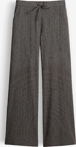 OPUS Wide Leg Housut 'Melane' värissä ruskea: etupuoli