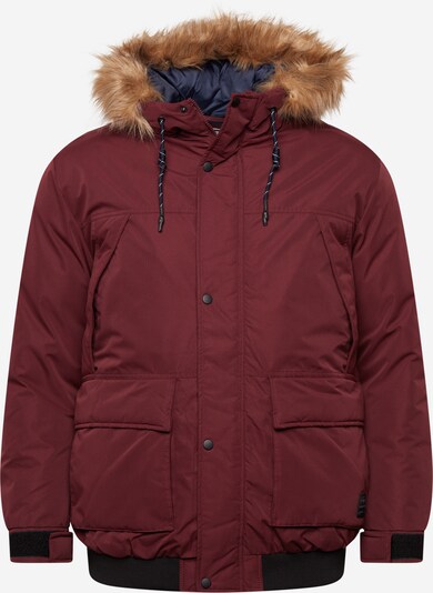 Geacă de primăvară-toamnă Jack & Jones Plus pe roşu închis, Vizualizare produs