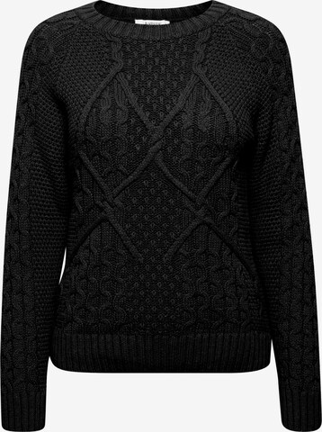 b.young Sweater 'Olgi' in Black: front