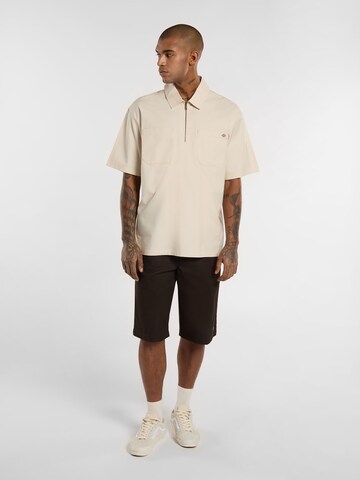 DICKIES Regular fit Button Up Shirt 'Ranch' in Beige: front