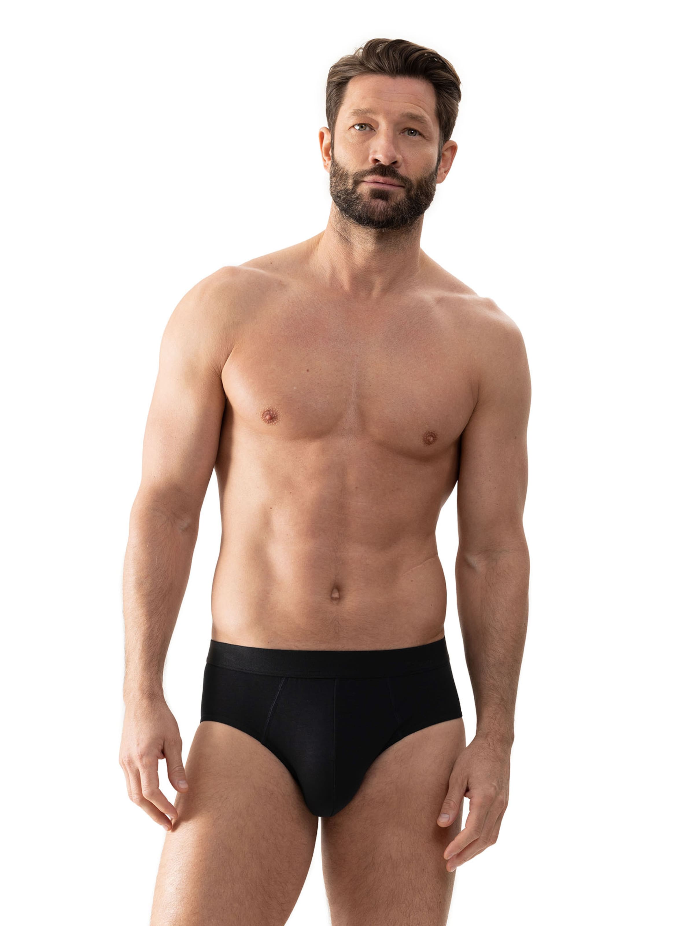 Slip 'Mey' Mey en noir : devant