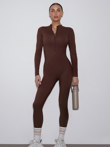 Estro Jumpsuit '6649' in Bruin