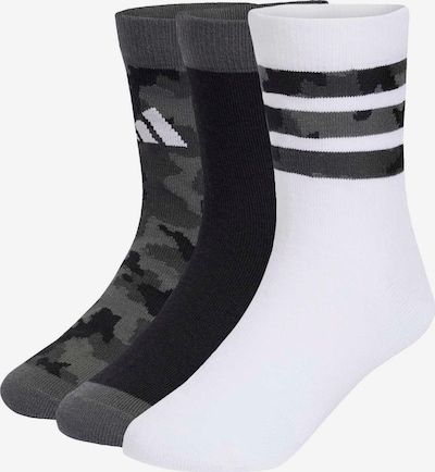 ADIDAS PERFORMANCE Sportske čarape veličine 25-27 u siva / antracit siva / crna / bijela, Pregled proizvoda