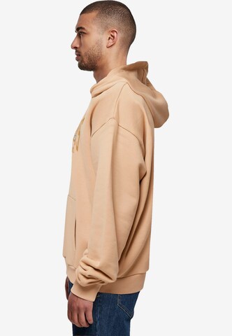 Merchcode Sweatshirt 'Peanuts - Strength club' in Beige