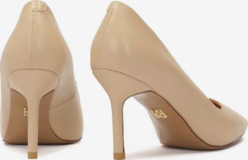 Kazar - Zapatos con plataforma en beige