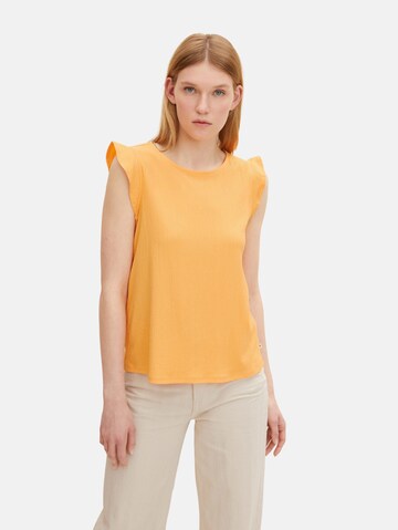 TOM TAILOR Blouse in Yellow: front