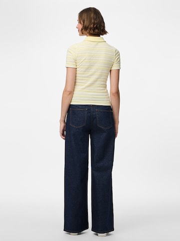 PIECES Shirt 'PCJESSIE' in Geel