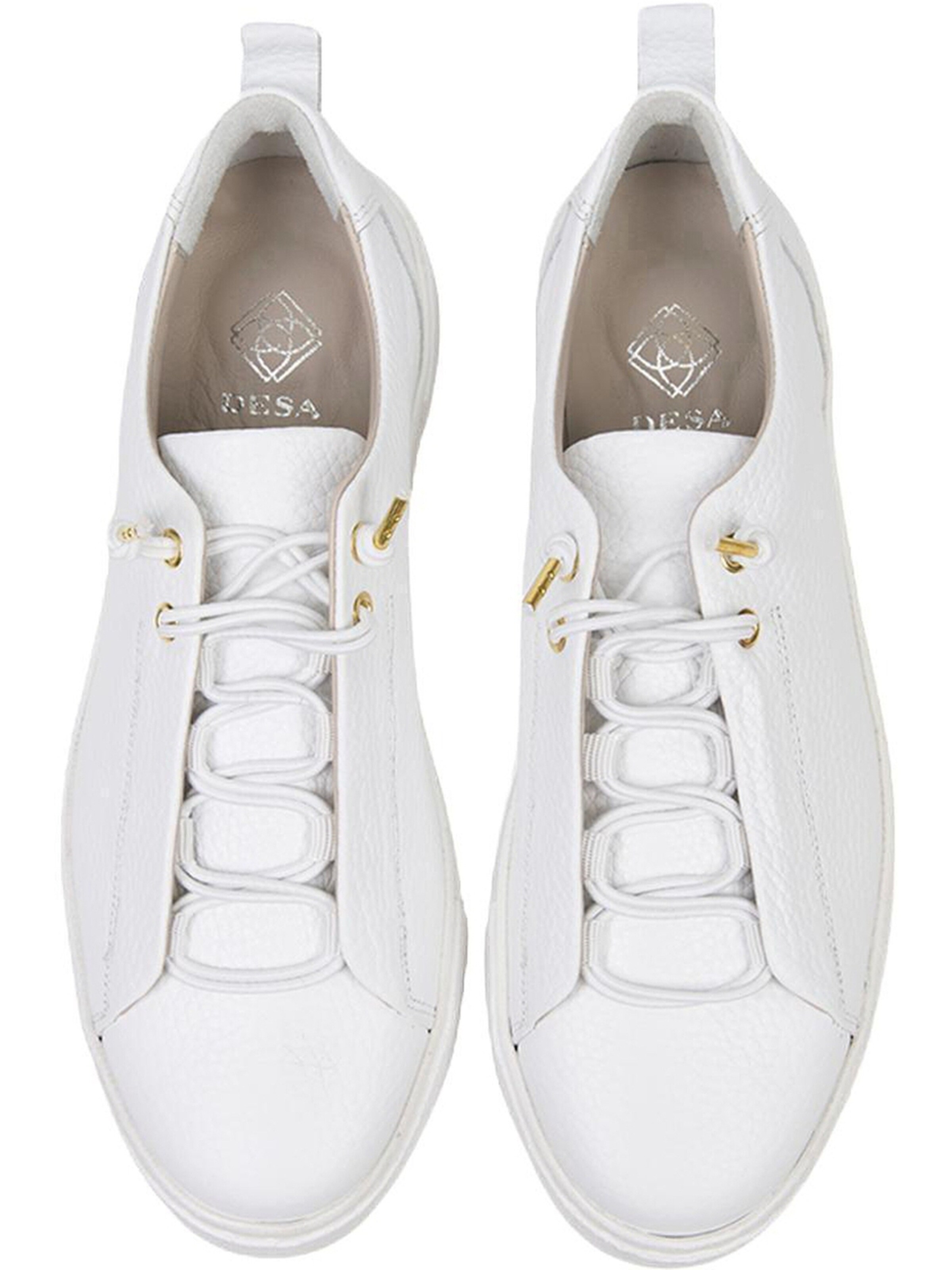 Desa Sneakers 'Schnürschuhe' in White