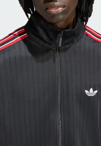 ADIDAS ORIGINALS Sweatjacke 'Firebird' in Schwarz