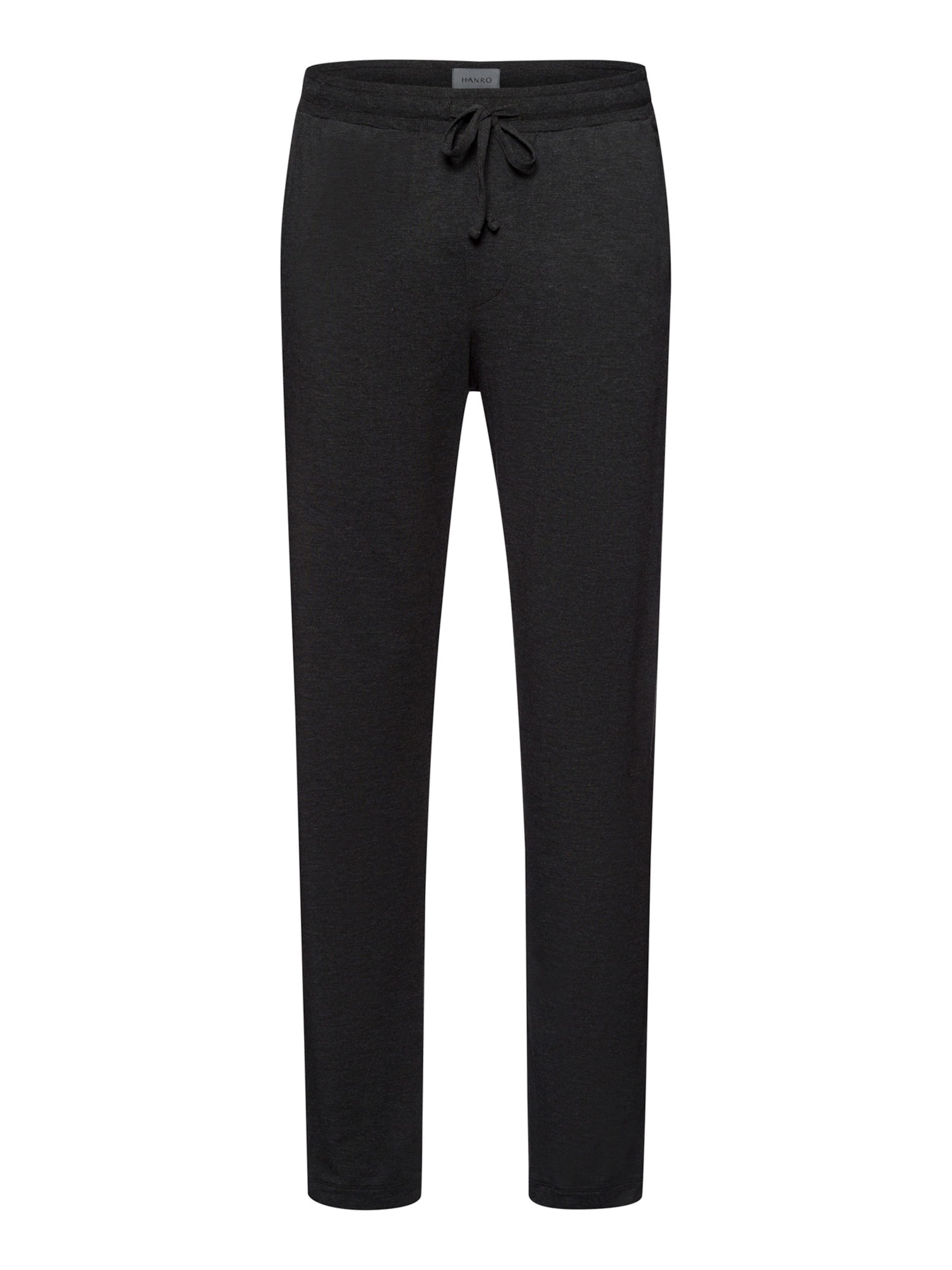 Pantalon de sport 'Casuals' Hanro en noir : devant