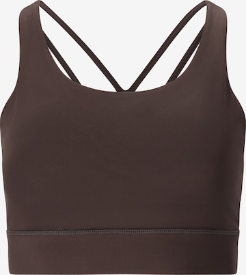 Athlecia Sport-BH 'Lavigne' in Braun: Vorderseite