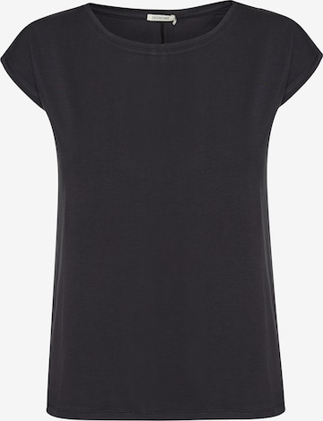 GREENBOMB Shirt 'Timid Basic' in Zwart: voorkant