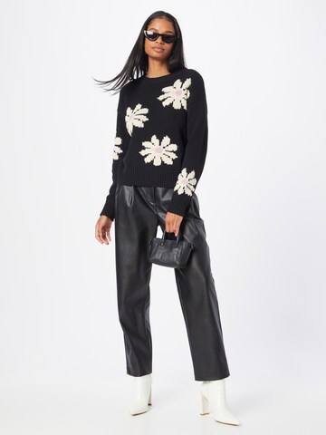 Essentiel Antwerp Pullover 'Dahlias' i sort