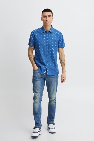 BLEND Slim fit Button Up Shirt in Blue