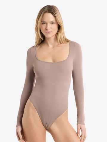 ETAM Bodysuit 'ROMY' in Beige: front