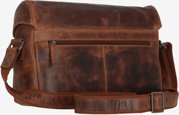 Greenland Nature Document Bag 'Montana' in Brown