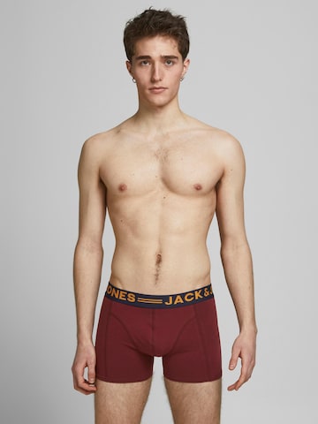 JACK & JONES Boxerky 'Lichfield' – červená: přední strana