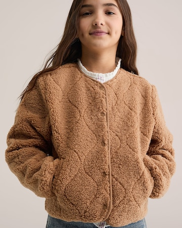 WE Fashion Φθινοπωρινό και ανοιξιάτικο μπουφάν σε καφέ