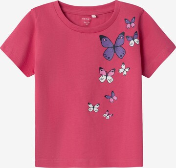 NAME IT T-shirt 'Beate' i röd: framsida