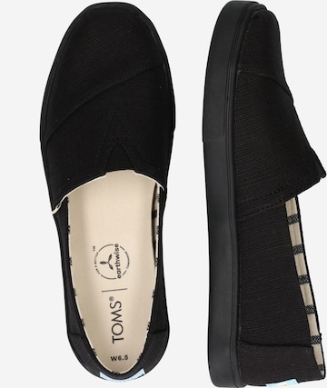 TOMS خُف 'ALPARGATA CUPSOLE' بلون أسود