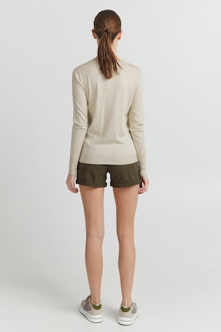 Oxmo Knit Cardigan 'Hlin' in Grey