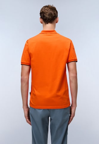 NAPAPIJRI Shirt 'E-Badge Sum' in Orange