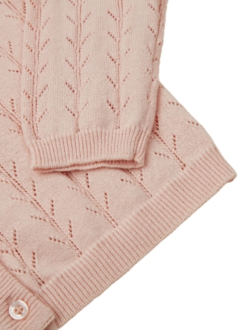 Sailing Knit Cardigan in Pink