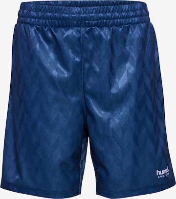 Hummel Regular Sports trousers 'JR' in Blue: front