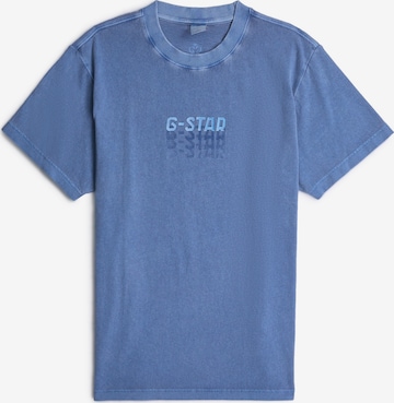 G-STAR T-Shirt in Blau: Vorderseite