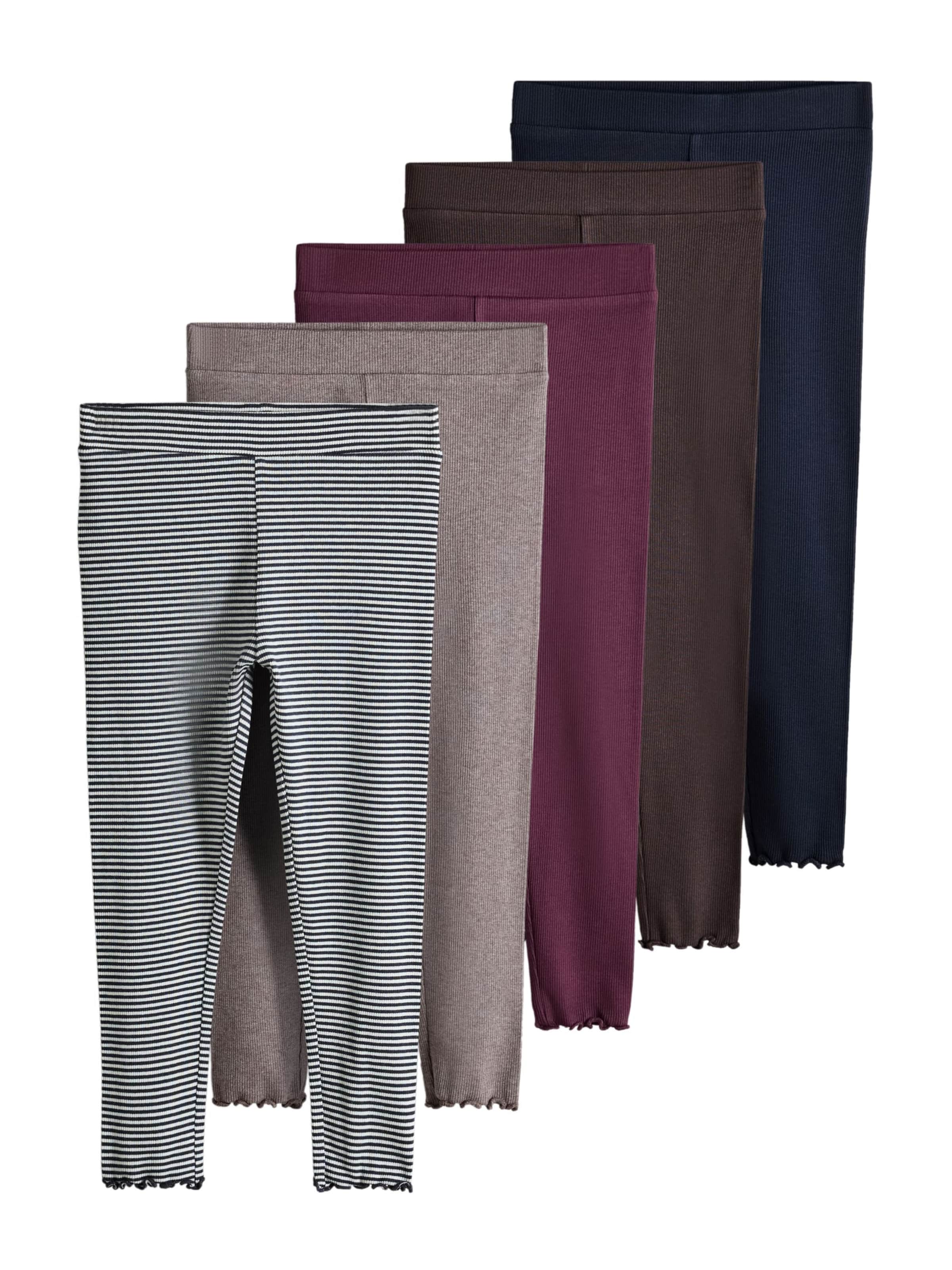 The Set Skinny Leggings in Gemengde kleuren: voorkant