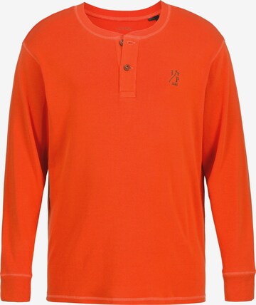 JP1880 Shirt in Oranje: voorkant