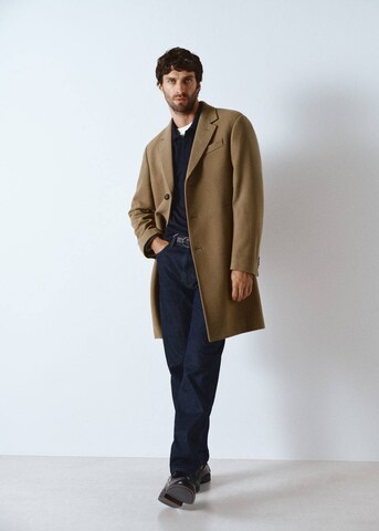 MANGO MAN Between-Seasons Coat 'Arizona' in Brown