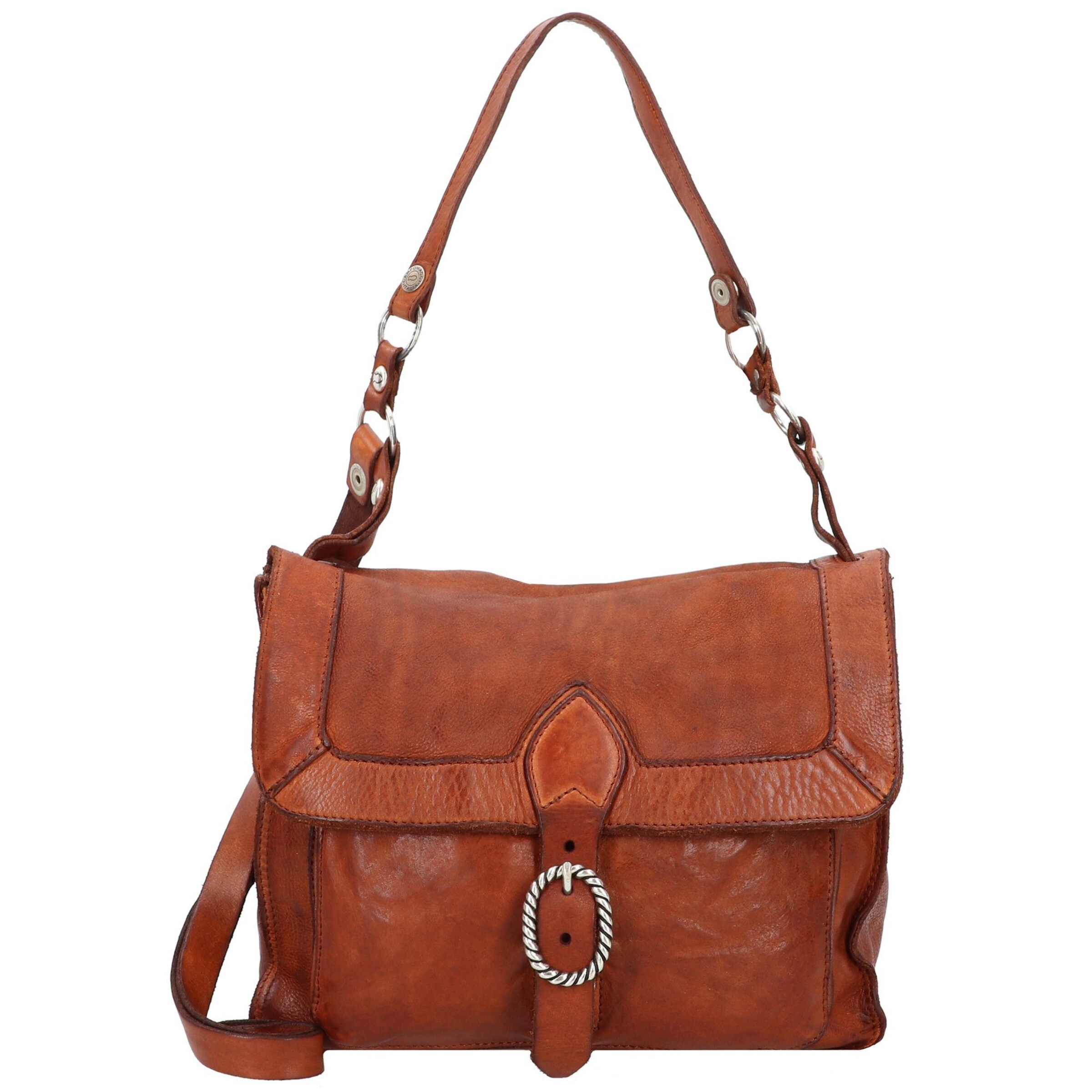 Campomaggi Schoudertas in Bruin