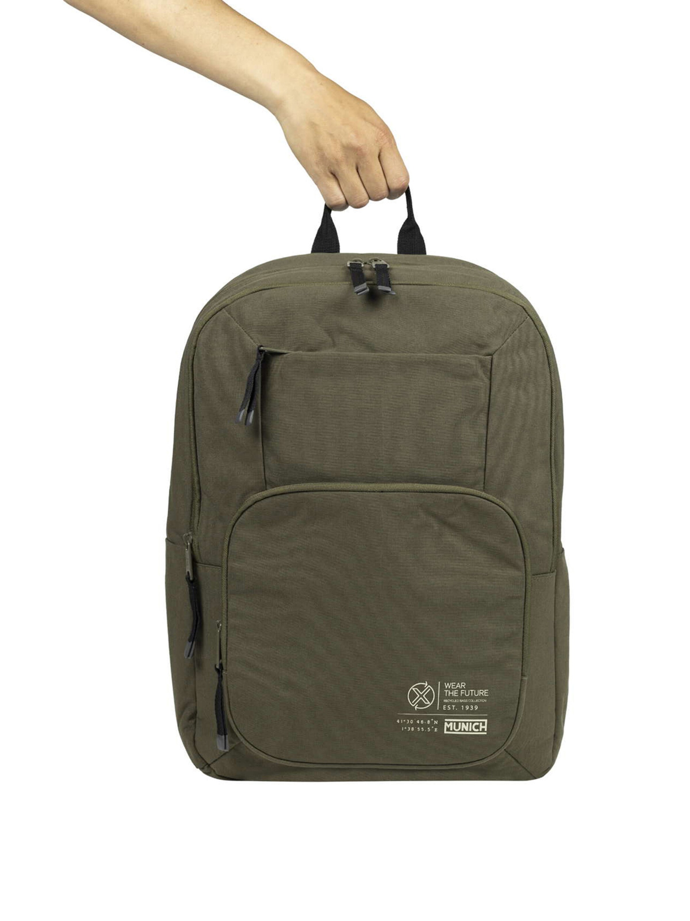 Zaino ' TECA RECYCLED ' di MUNICH in verde