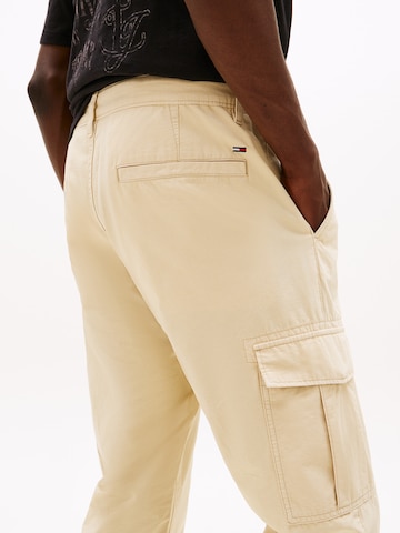 Tommy Jeans Конический (Tapered) Брюки-карго 'AUSTIN' в Бежевый