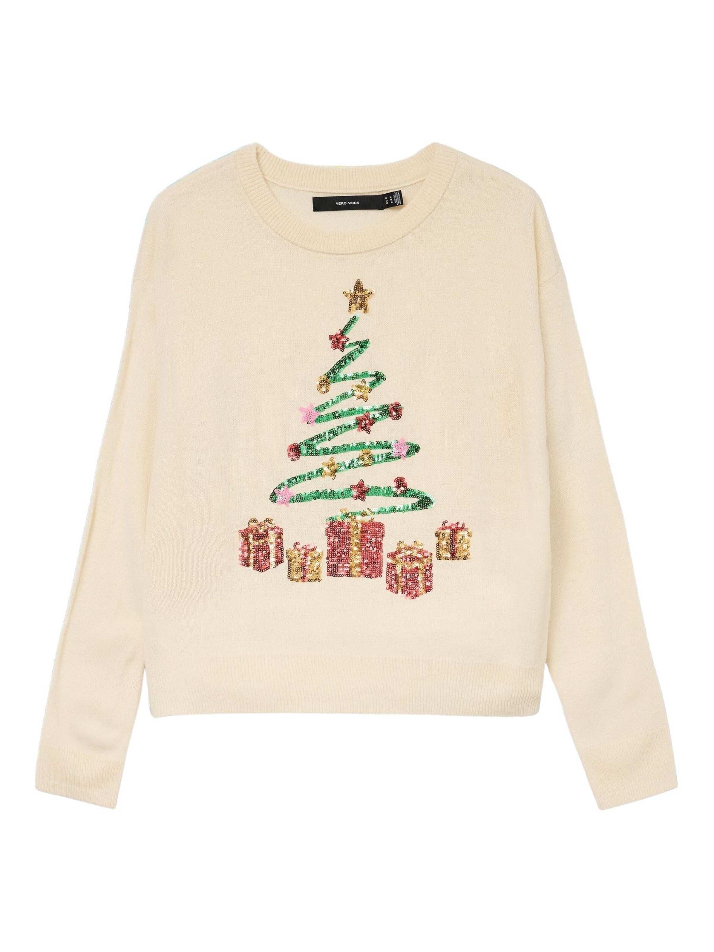 Vero Moda Curve Pullover‌‌‌‌‌ in Weiß: Vorderseite