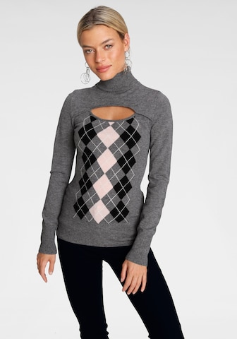 MELROSE Sweater in Grey: front