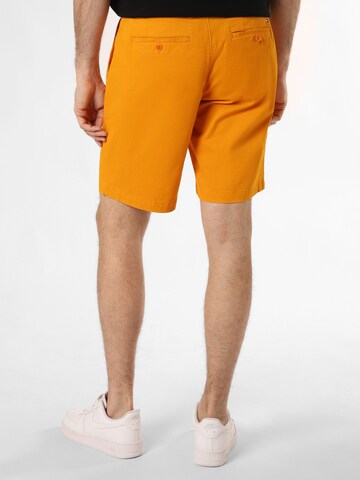 TOMMY HILFIGER Regular Chino Pants 'Harlem' in Orange