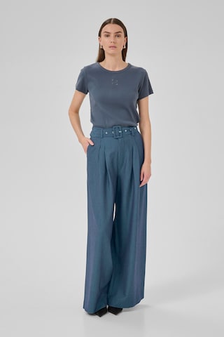 Wide Leg Pantalon 'Vitta' My Essential Wardrobe en bleu