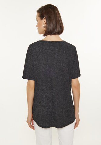 Usha Shirt 'Fashion Look' in Zwart