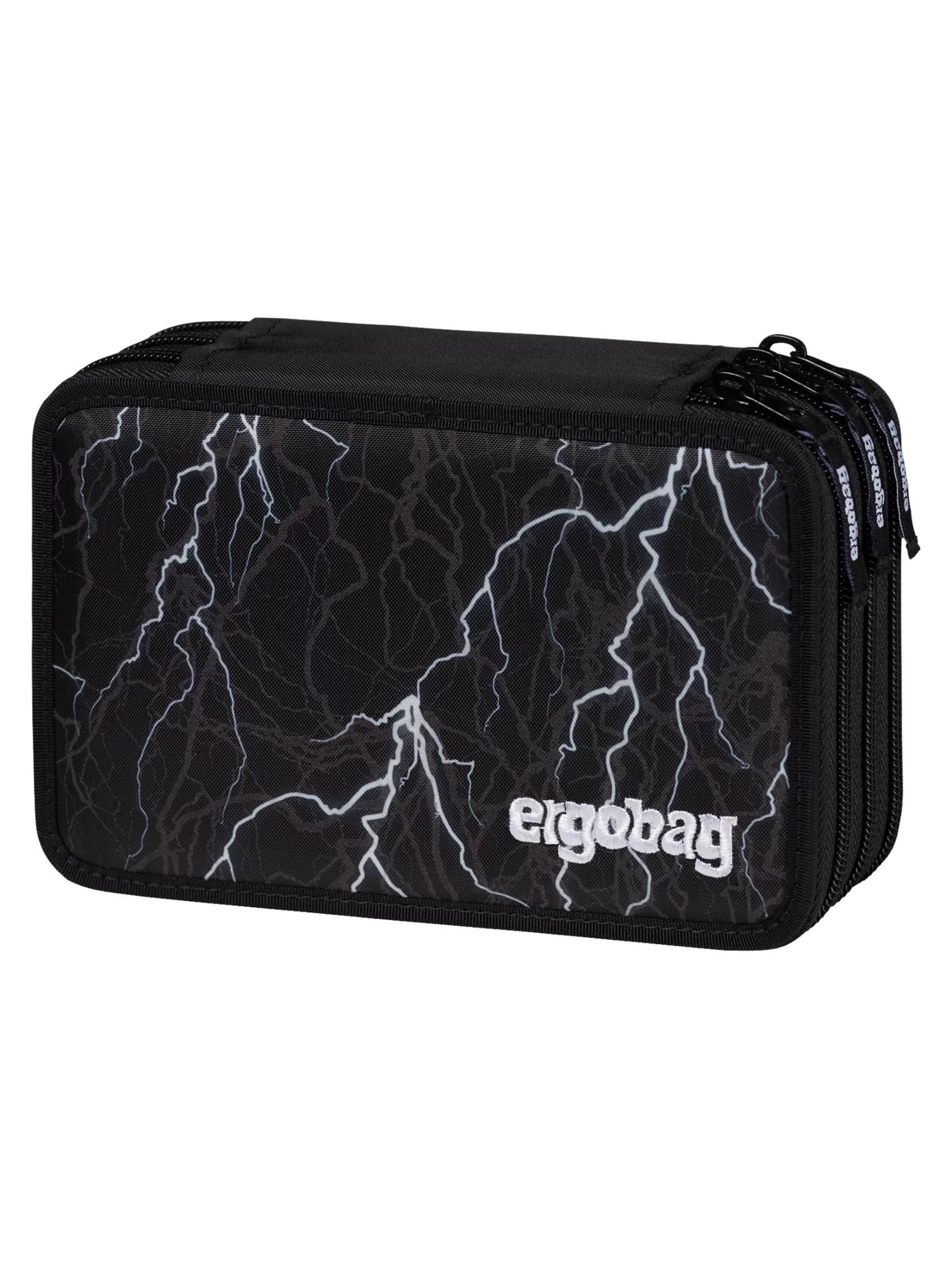 ergobag Bag 'Federmäppchen Maxi Mäppchen' in Black: front